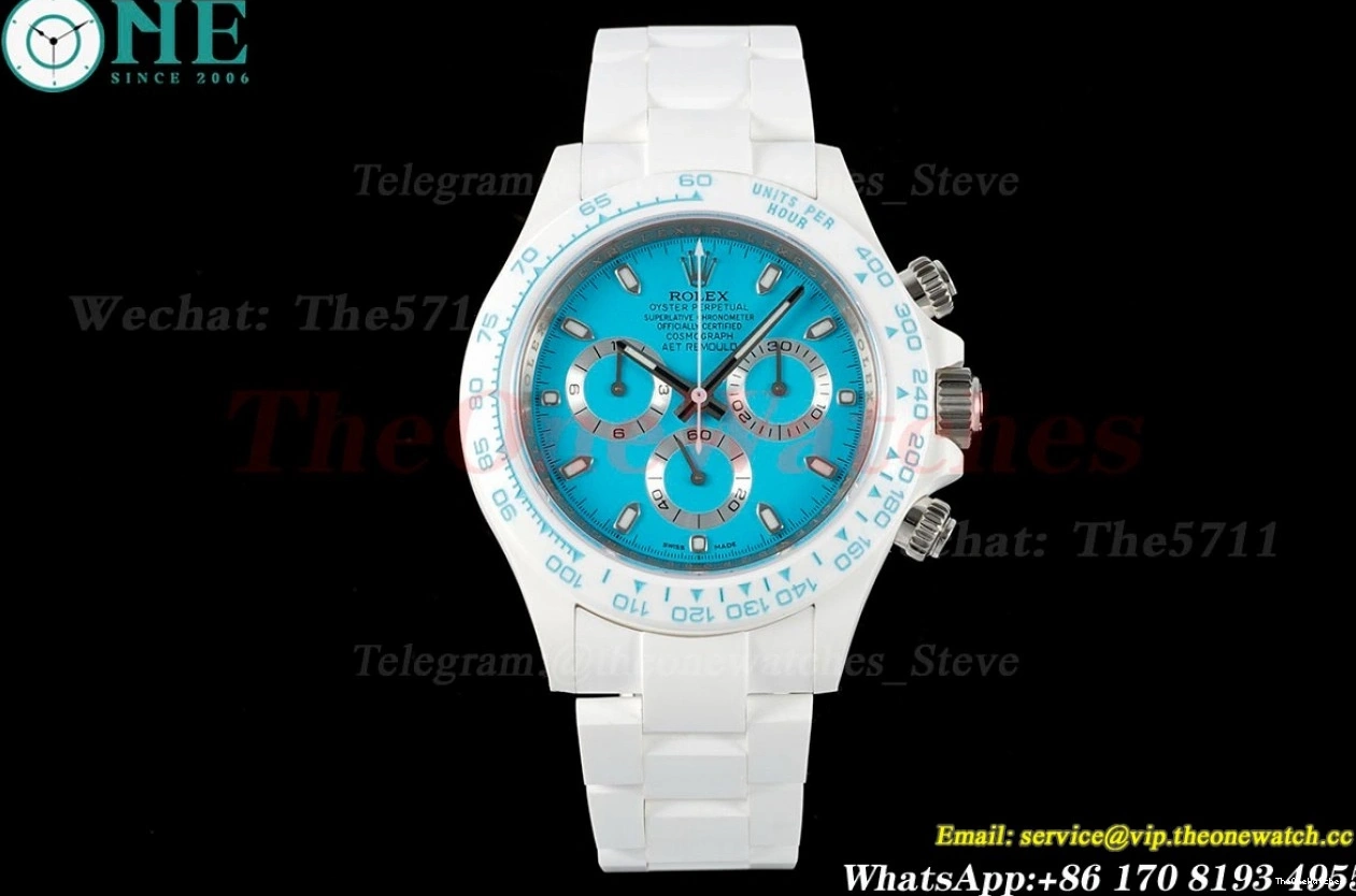 Cer AET Cer Dial ZF SH4130 Blue Daytona 40mm Tiffany 0427